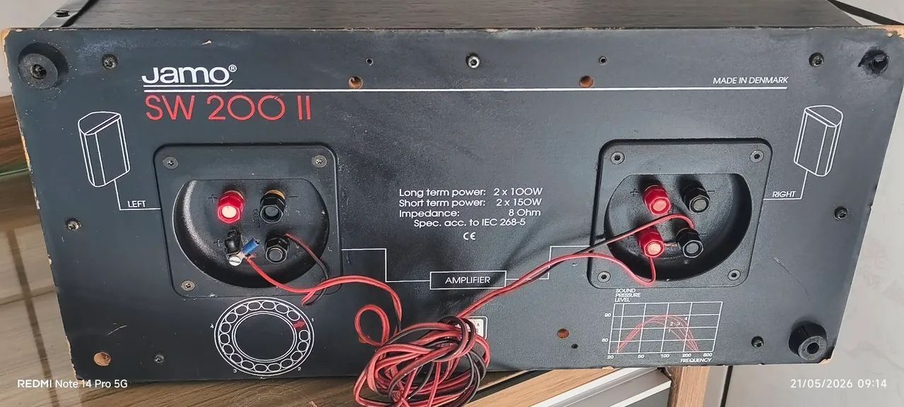 Subwoofer Jamo sw200 ll - Foto 2