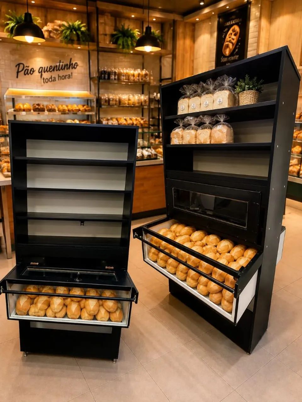 Armário Passa Pão - Padarias  - Foto 2