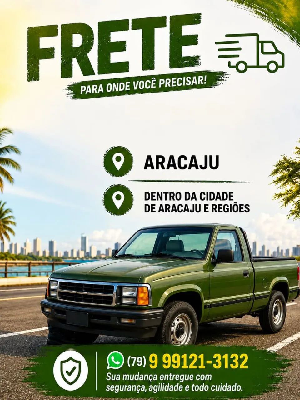 Frete todo dia 