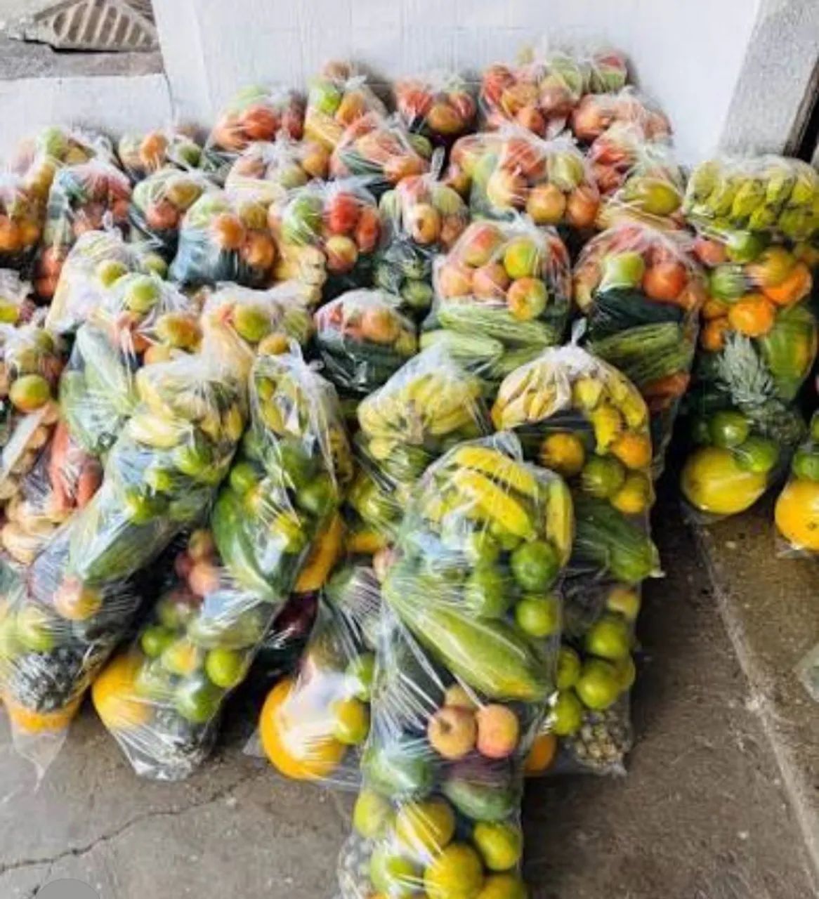 Cestas de frutas e verduras  - Foto 2
