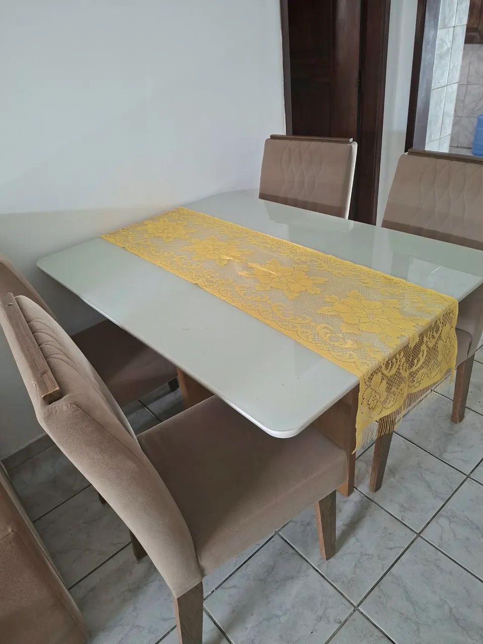 Mesa de Jantar 4 cadeiras  - Foto 3
