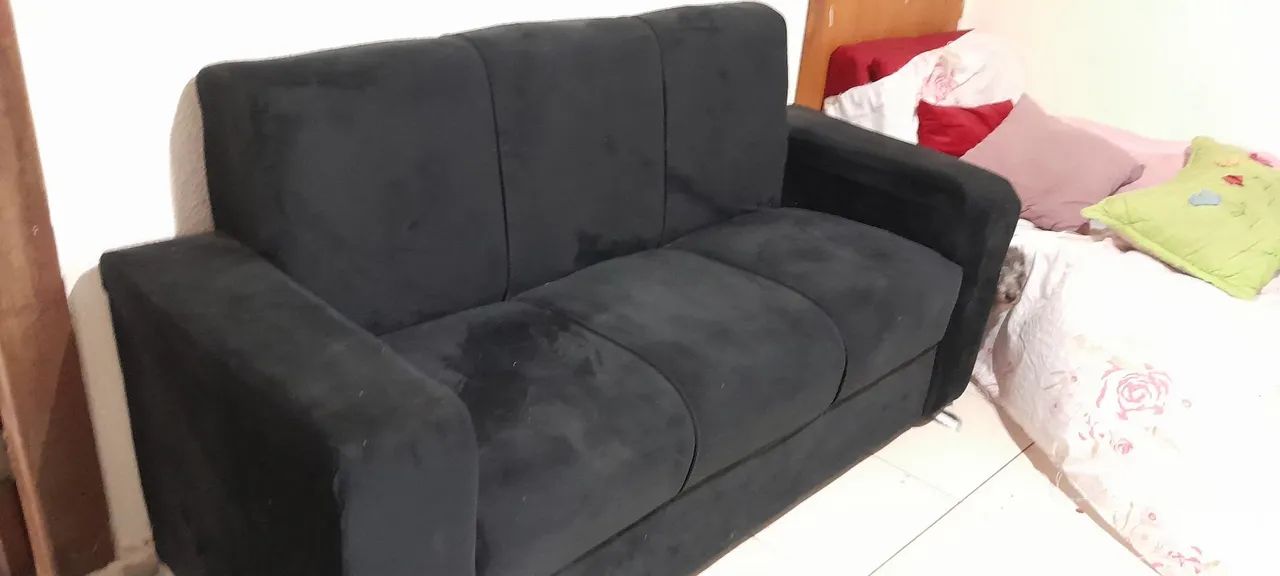 Sofá Semi-novo (ENTREGA GRÁTIS) - Foto 3