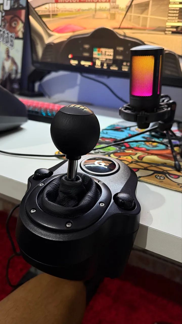 volante logitech G920 + câmbio  - Foto 4