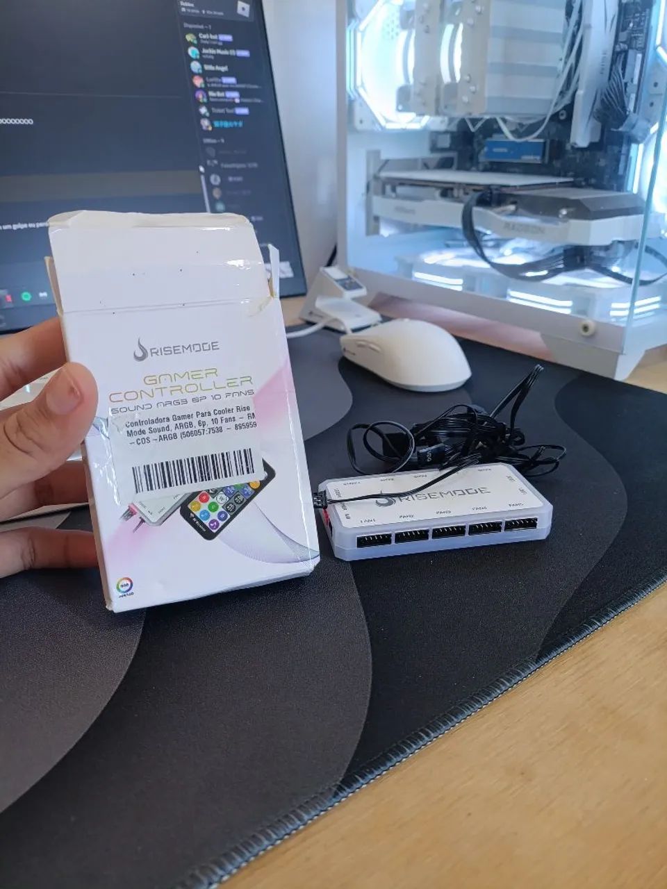 Controladora Rise Mode 3p 5v, Nunca usado.