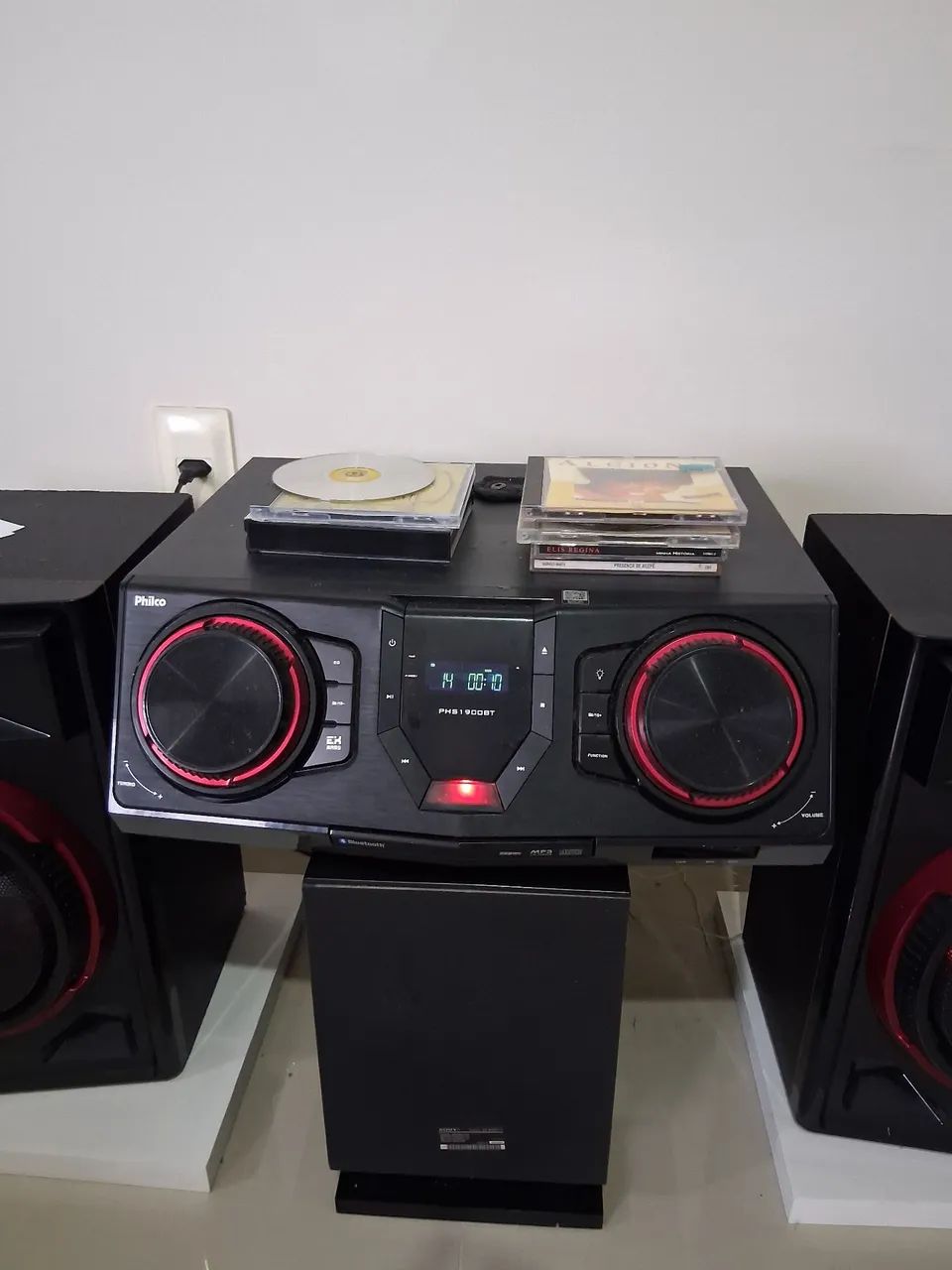 Mini System philco...Bluetooth...USB...Cd player  - Foto 3
