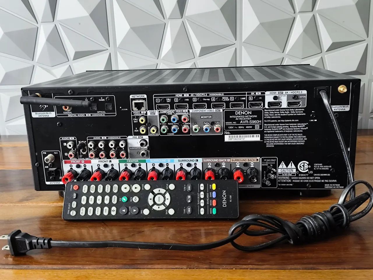 Receiver Denon AVR-X 960h - Aparelhos de Som - Bela Vista, São
