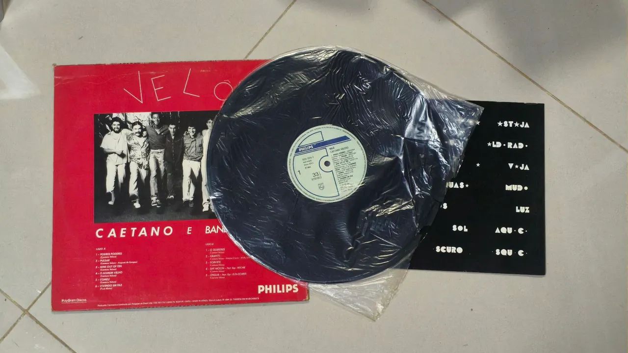 LP Caetano Veloso e Banda Nova - Velô - Foto 3