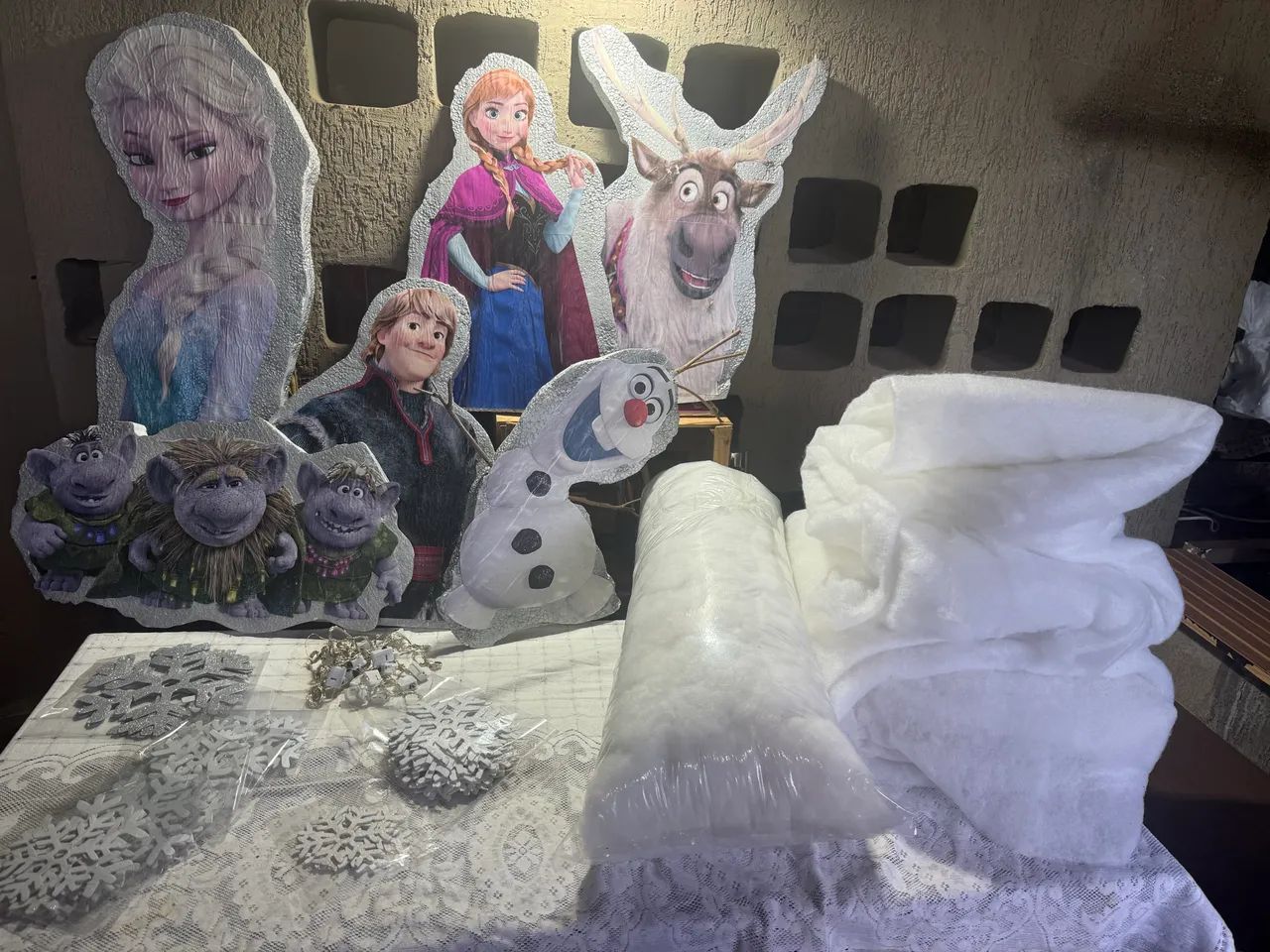 Mini Kit Decoração Festa Frozen  - Foto 5