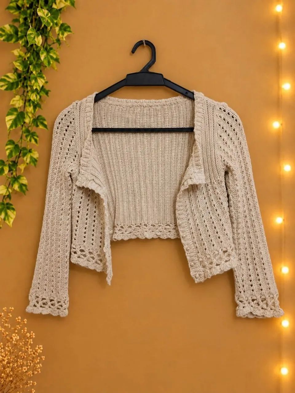 Cropped crochê 