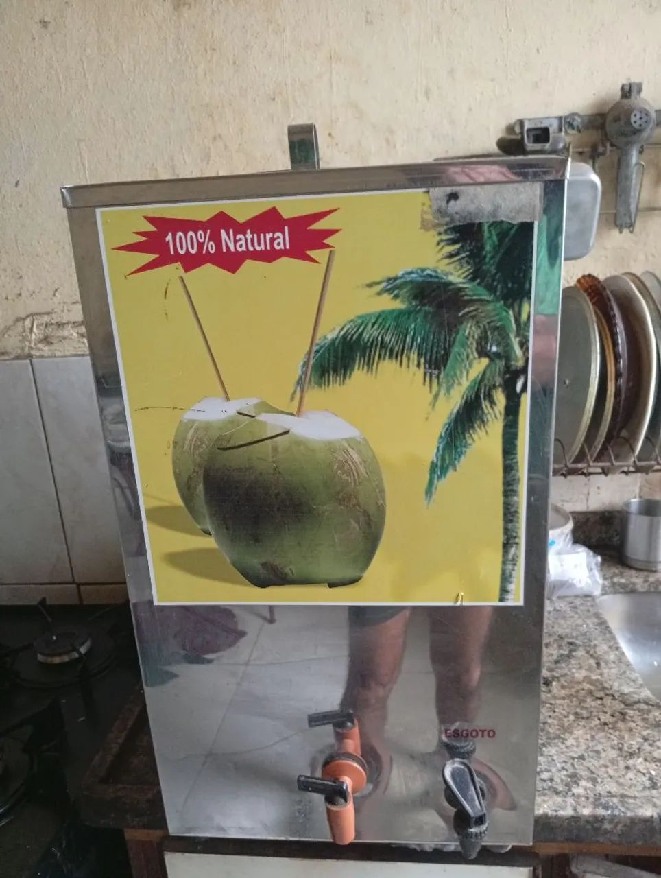 Dispenser água de côco 