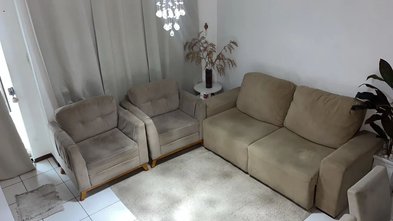 Sofá Retrátil e Duas poltronas  - Foto 3