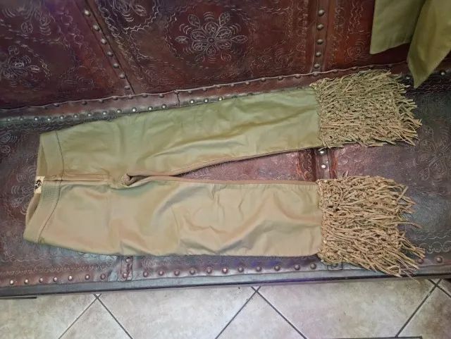 Roupa de couro de 1998 legítima  - Foto 3