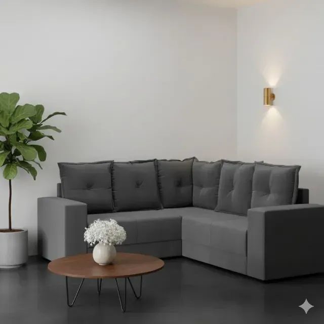 Oferta sofa de canto novo de loja 