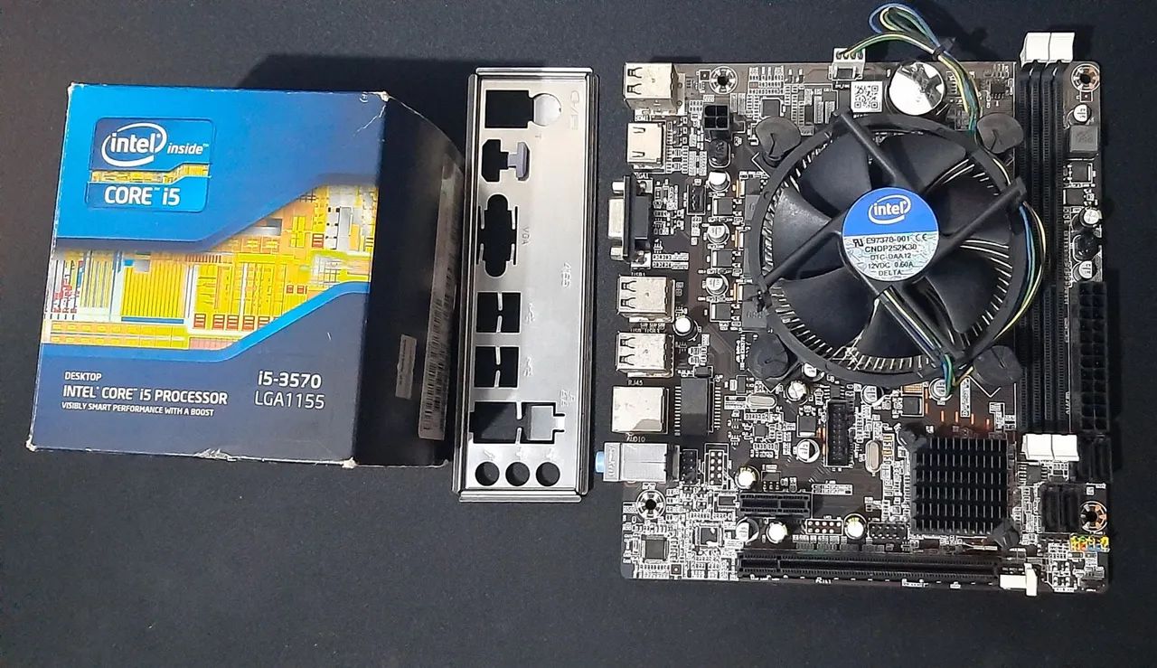 Placa mae e processador - Foto 3