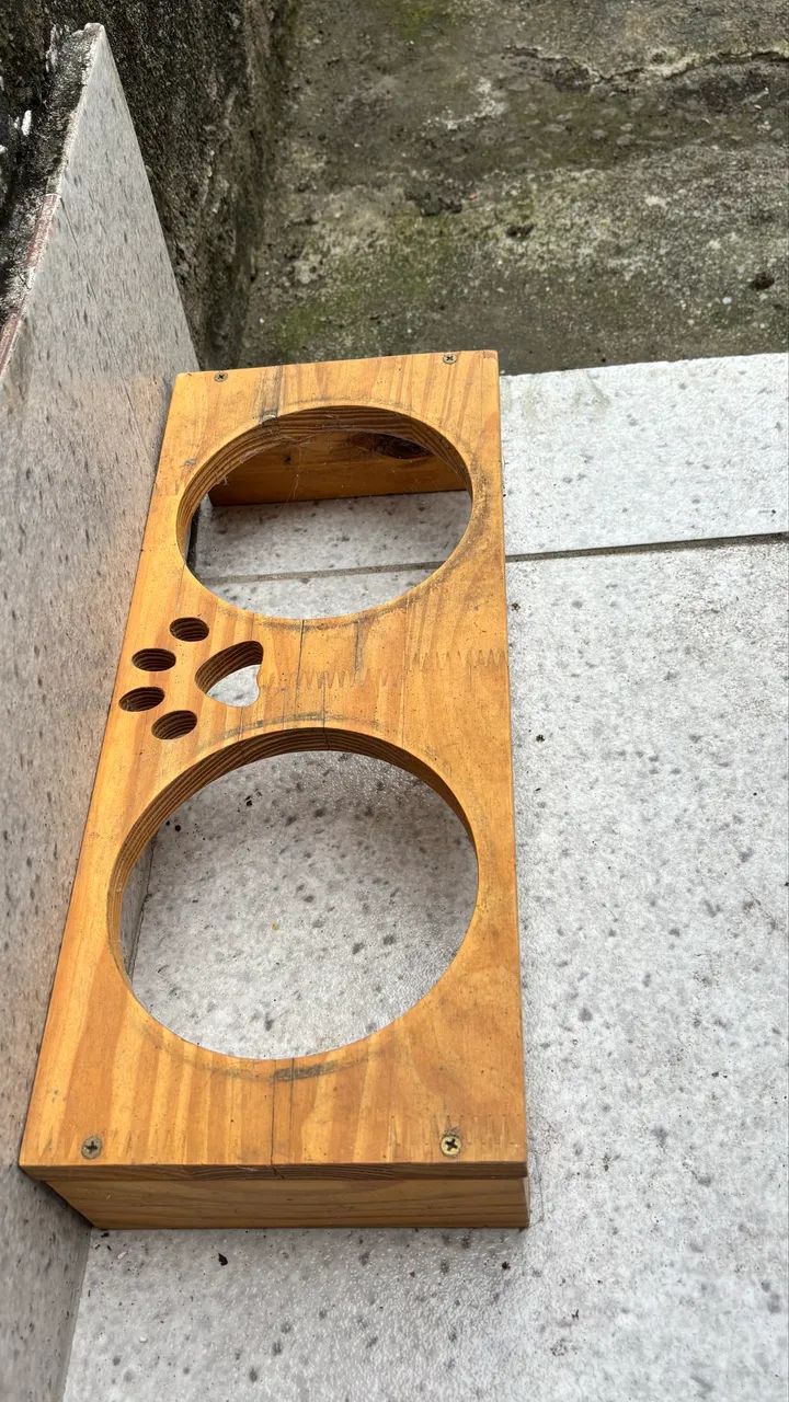 casinha de cachorro + suporte comida e agua  - Foto 4