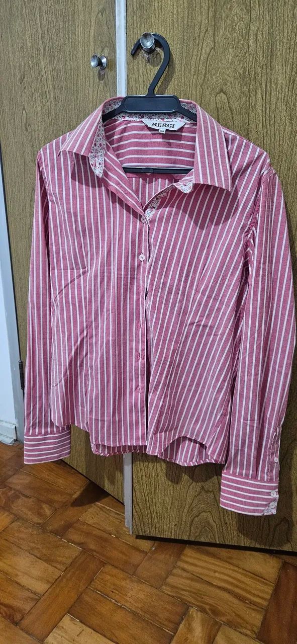 Camisa Listrada, tamanho GG