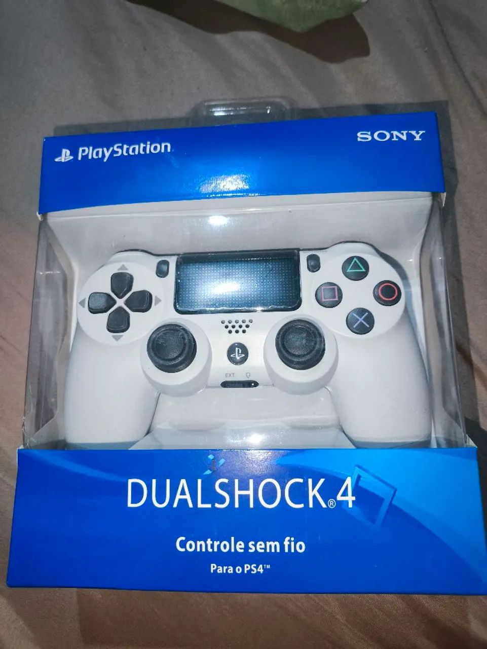 Controle PS4 Branco Original  - Foto 3