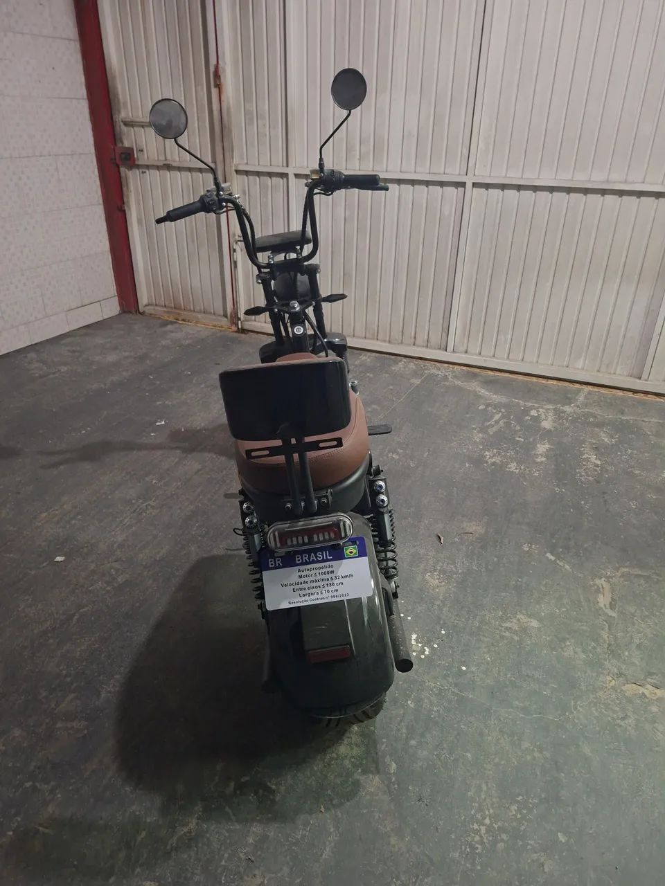 Scooter Elétrica Chopper HE-6 1000W - Foto 2