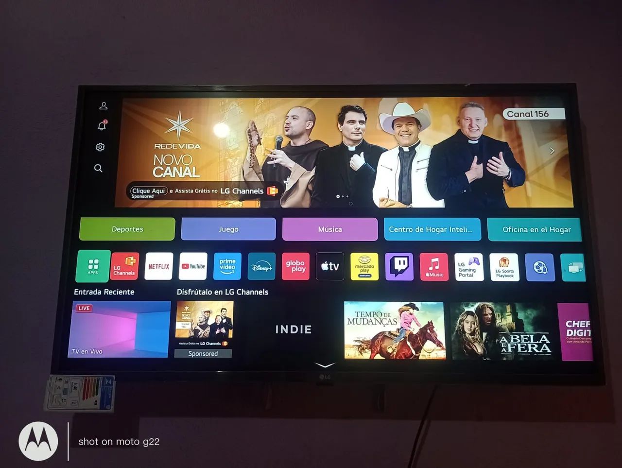LG smart TV 43 polegadas  - Foto 3