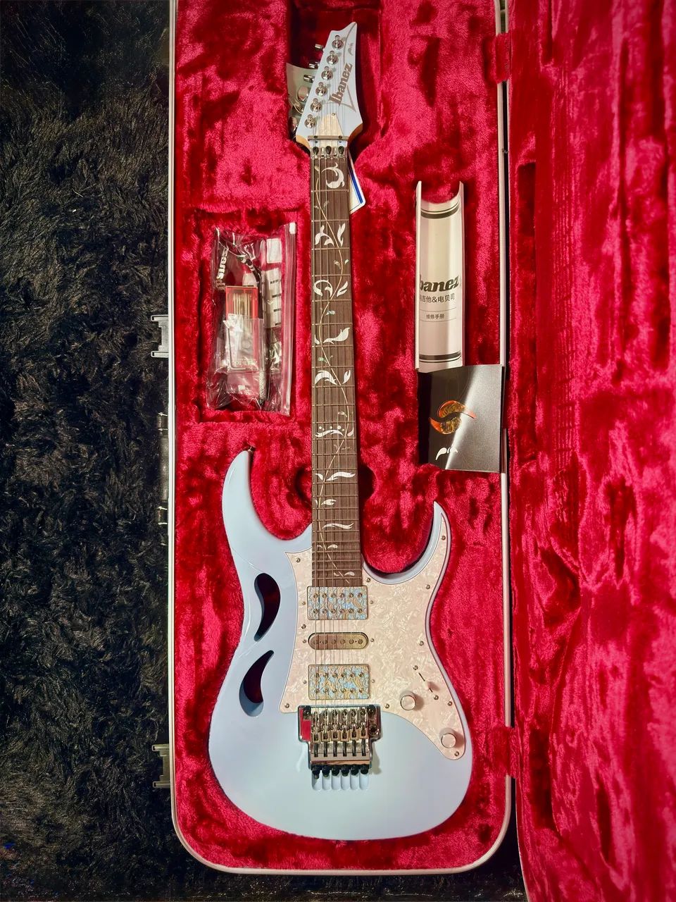 Ibanez Pia 3761 Blue Powder Nova sem uso - Foto 3