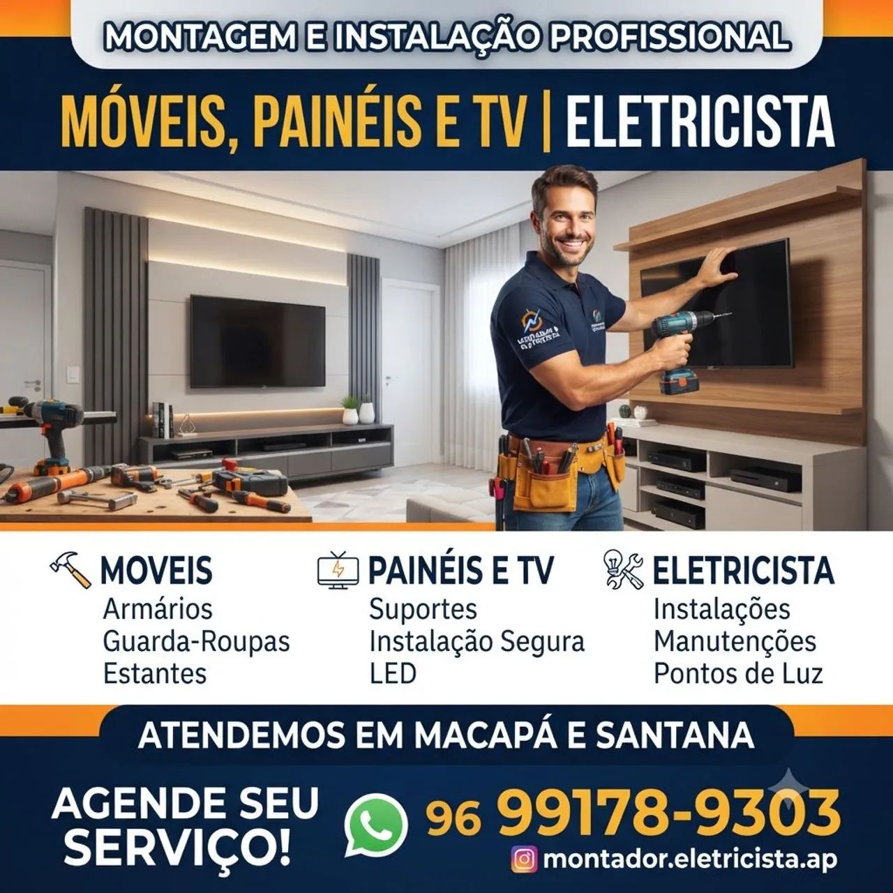 Montador eletricista doméstico e residencial 