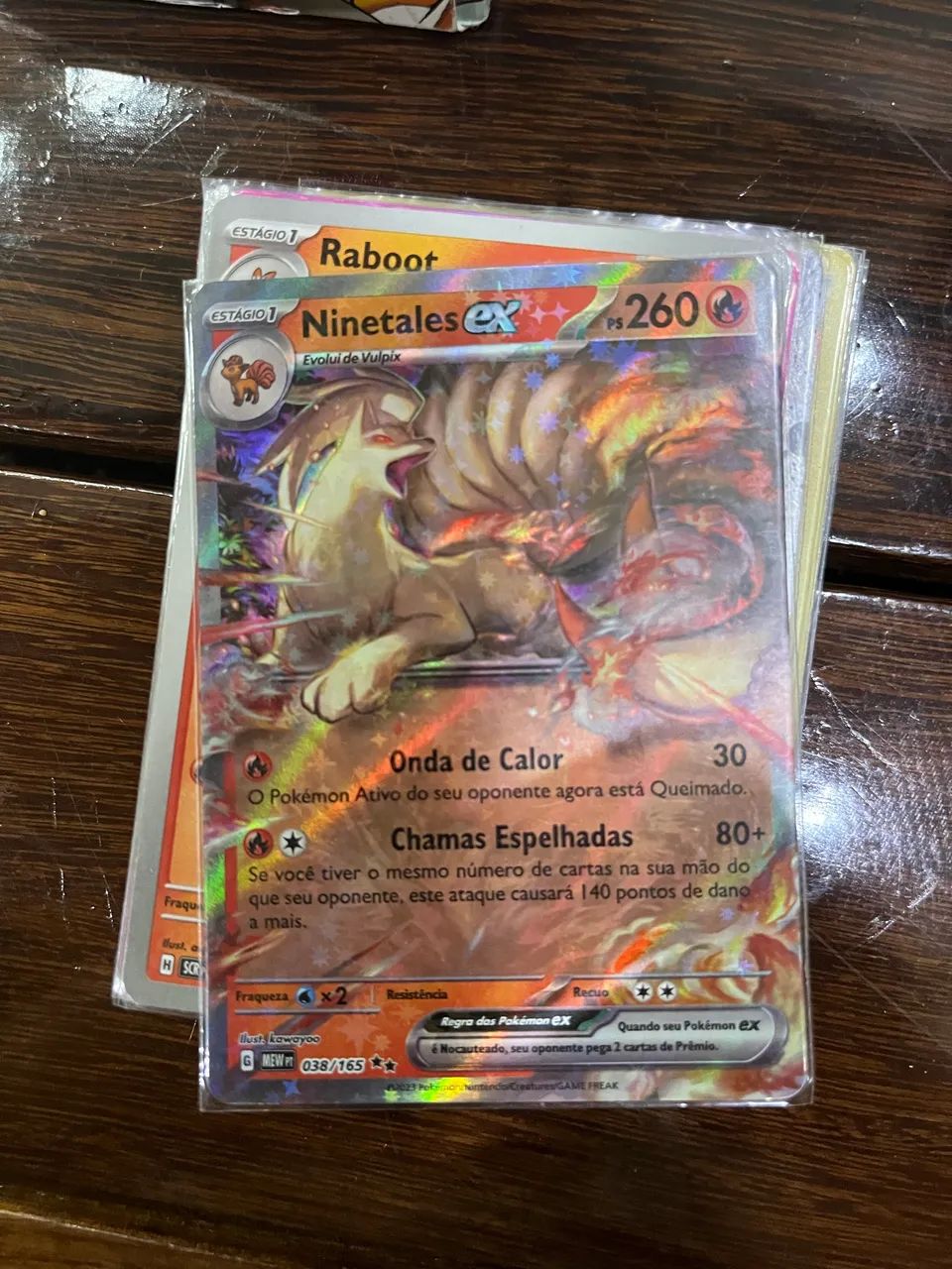 Ninetales ex 038/165 - Set 151