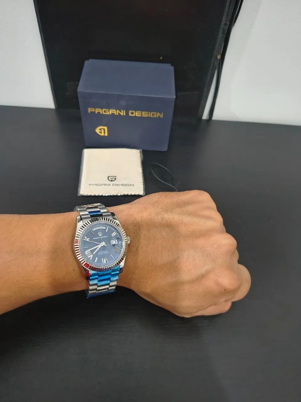 Relógio Pagani Design 36mm Automático (DayDate) - Foto 4