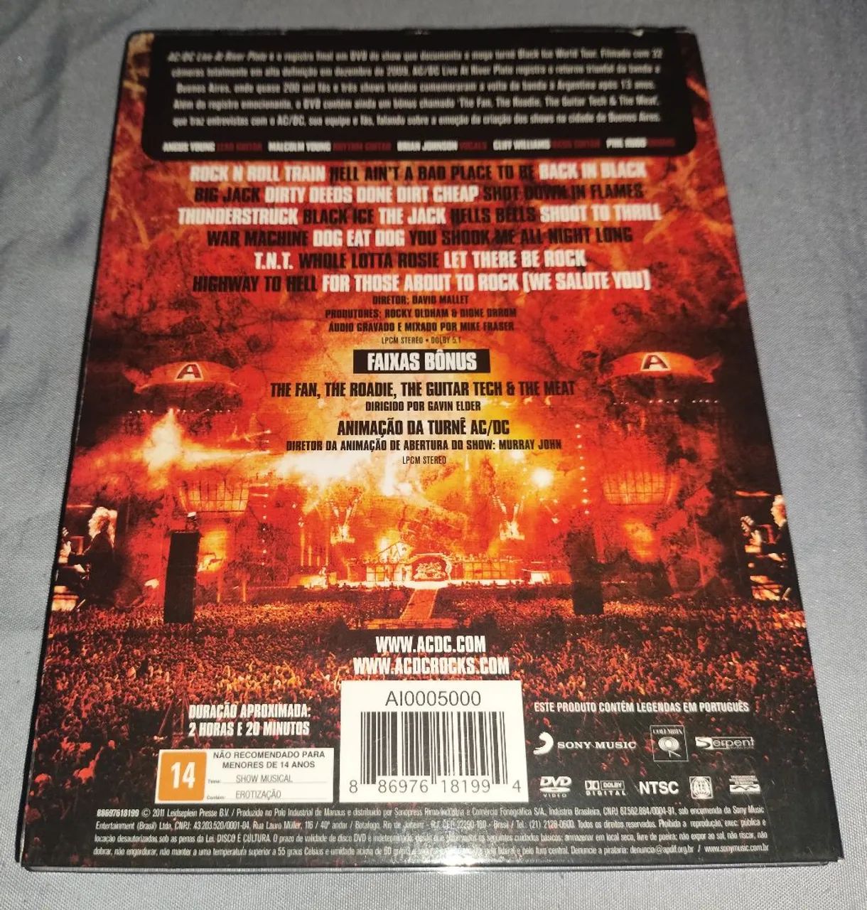 DVD AC/DC - Live at River Plate - Foto 3