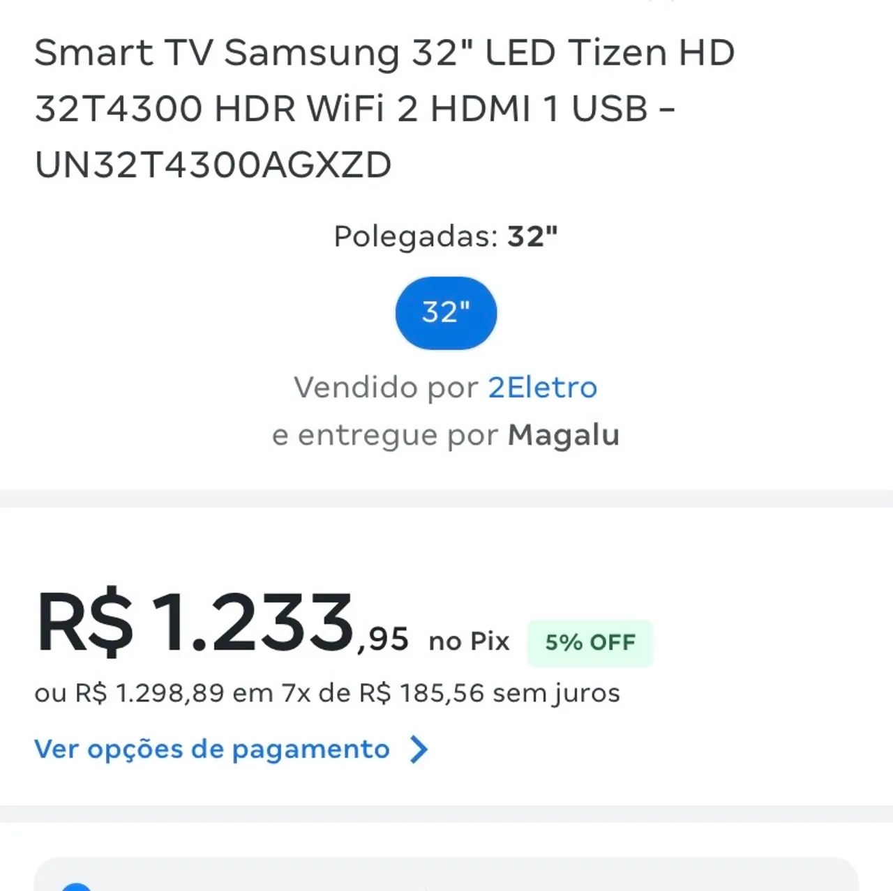 Smart Tv Samsung 32  - Foto 3