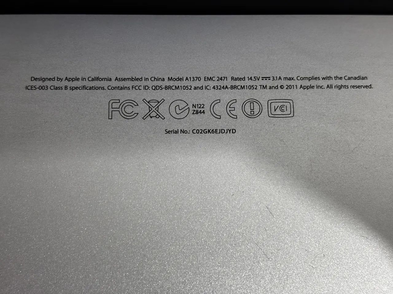 Apple Macbook air EMC 2471 i5 4GB SSD 128GB - Foto 3