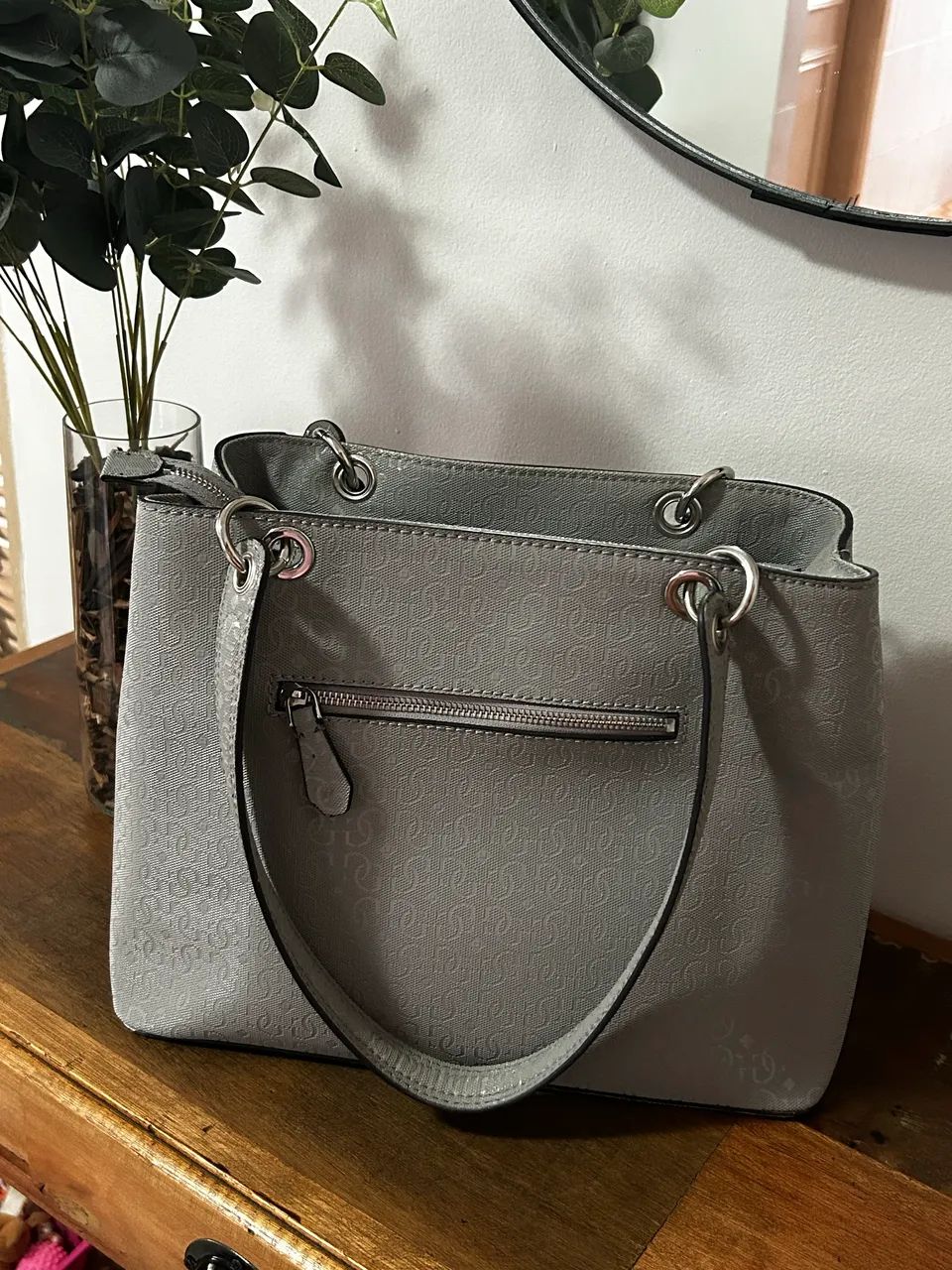 Bolsa Guess Cinza Original  - Foto 2