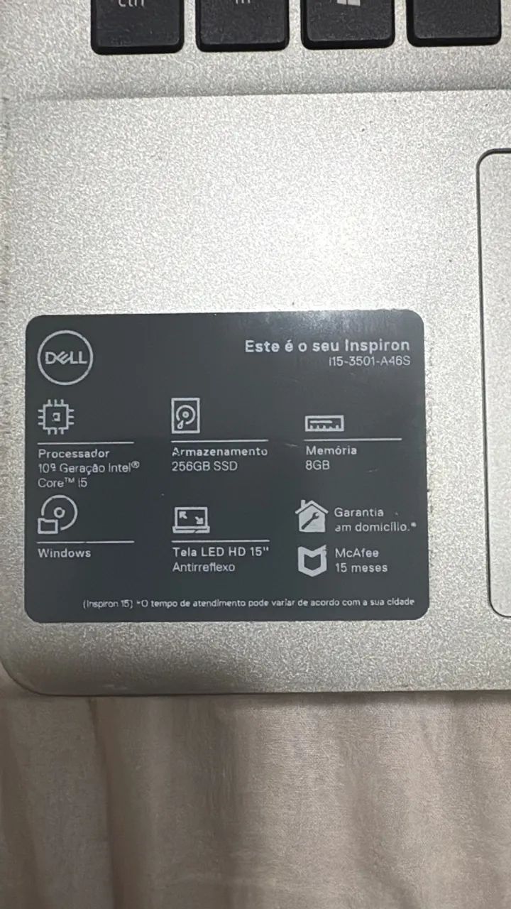 Notebook Dell