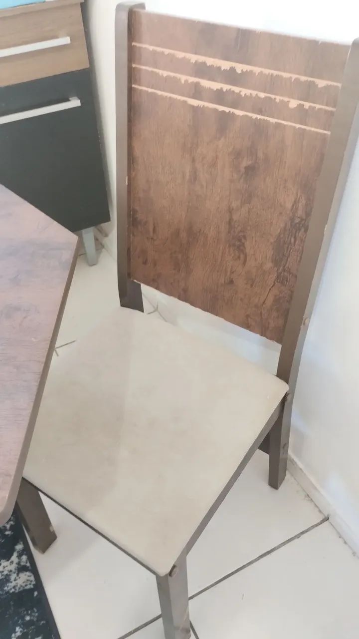  Mesa de jantar com 4 cadeiras  - Foto 5