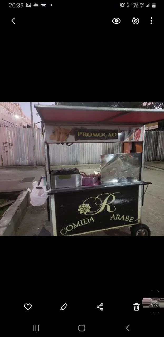 Carrinho do lanche  - Foto 2
