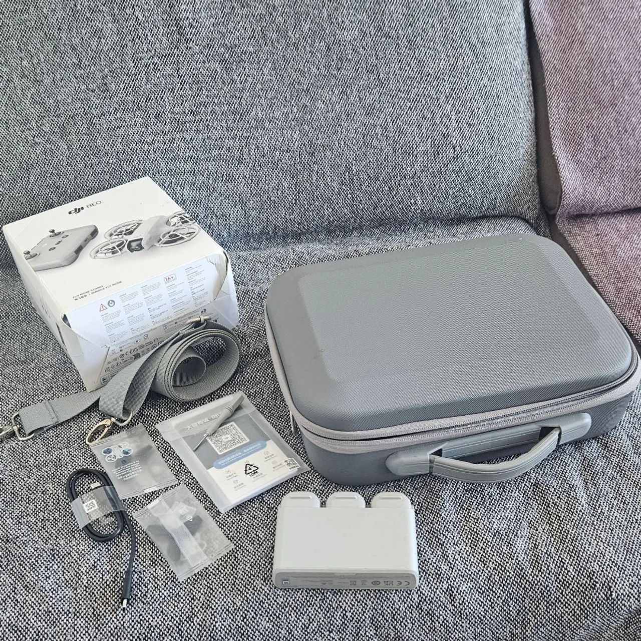 Drone NEO 1 DJI fly more 3 baterias e hard case - Foto 5