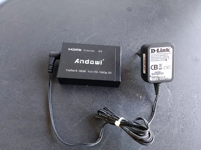 Extensor Hdmi 60m Conversor Via Cabo De Rede Cat5E/6  - Foto 3