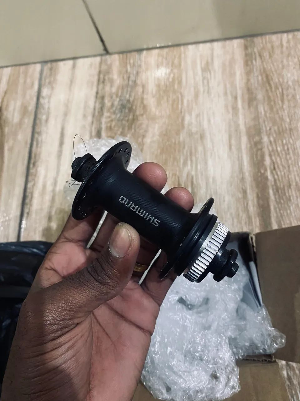 Cubo e raios shimano - Foto 3