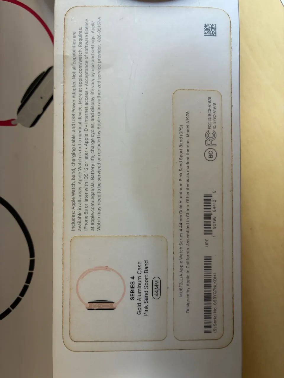Apple Watch Séries 4 44MM Rose - Foto 4