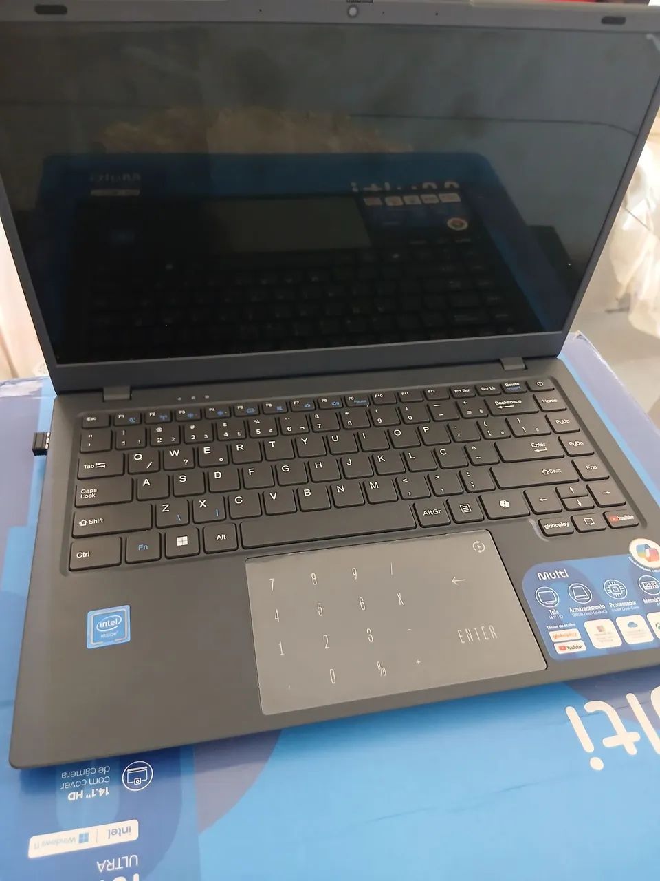 Notebook Multi ultra, semi novo ainda na garantia 