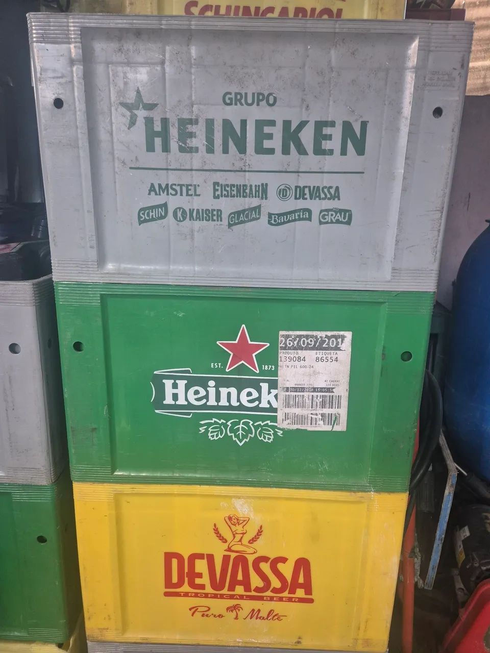 Grades cerveja 600 ml com vasilhames