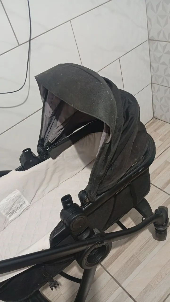 vendo carrinho de bebê Moisés  - Foto 4