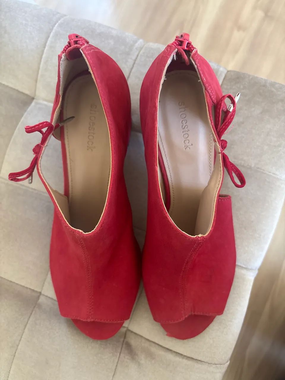SAPATO PEEP TOE SHOESTOCK - Foto 2