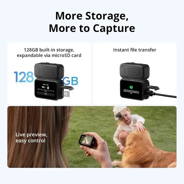 DJI Osmo Nano 128GB Combo Novo/Lacrado - Foto 2