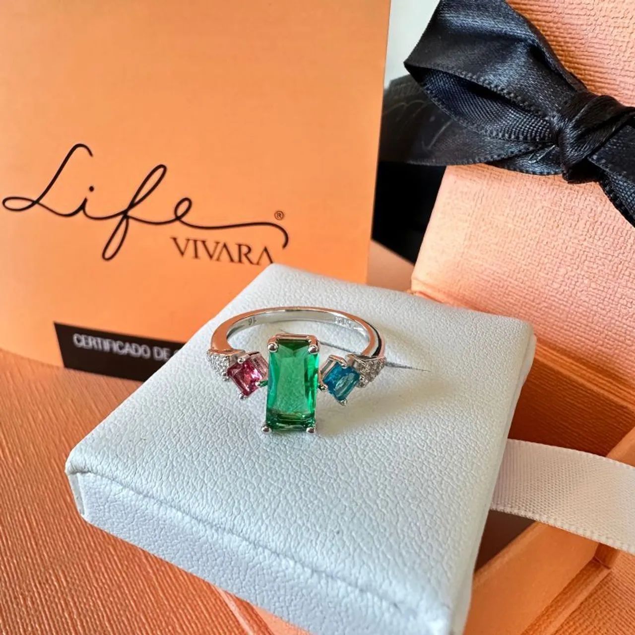 Anel Vivara Life Coloré Prata 925 - Foto 2
