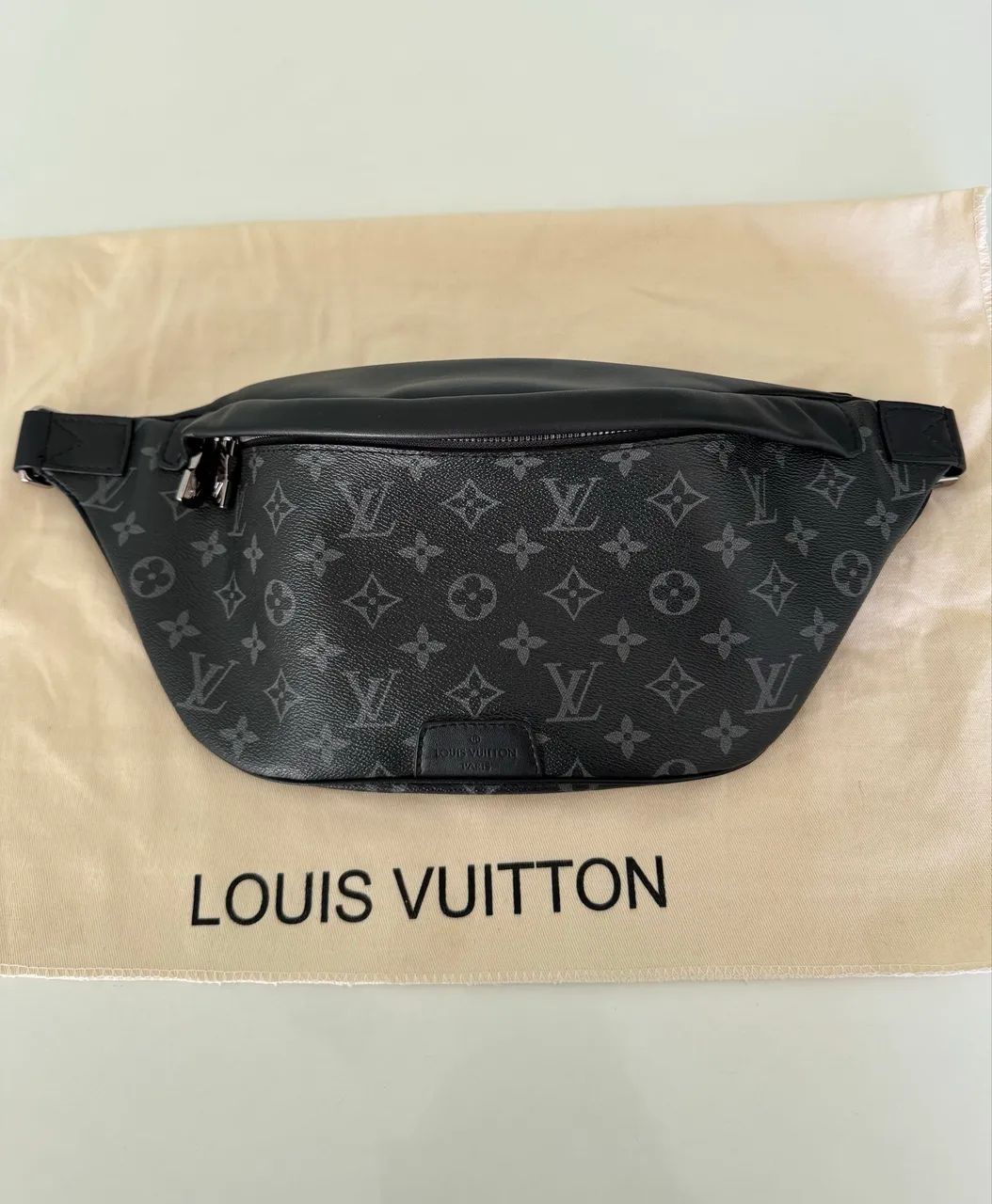 Bolsa Original Louis Vuitton Pochete Eclipse Monogram - Foto 5