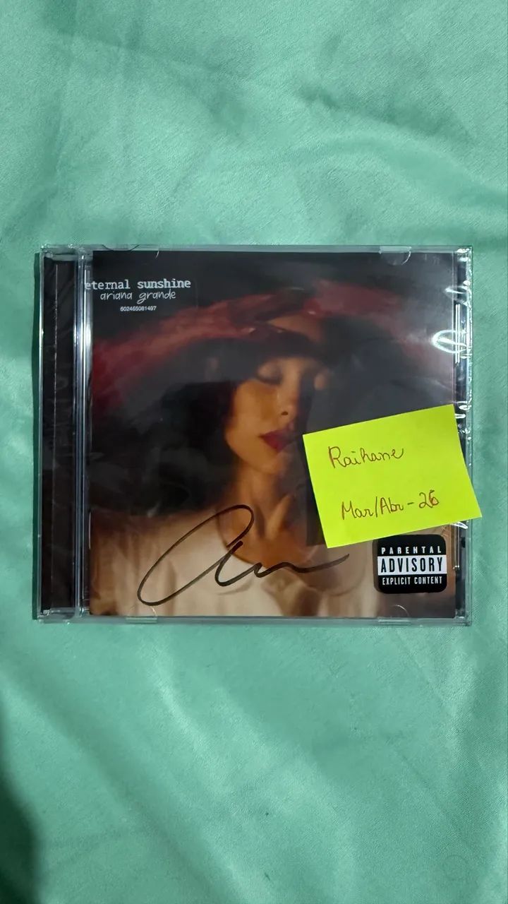 AUTOGRAFADO] Ariana Grande - Eternal Sunshine (CD) - CDs, DVDs etc