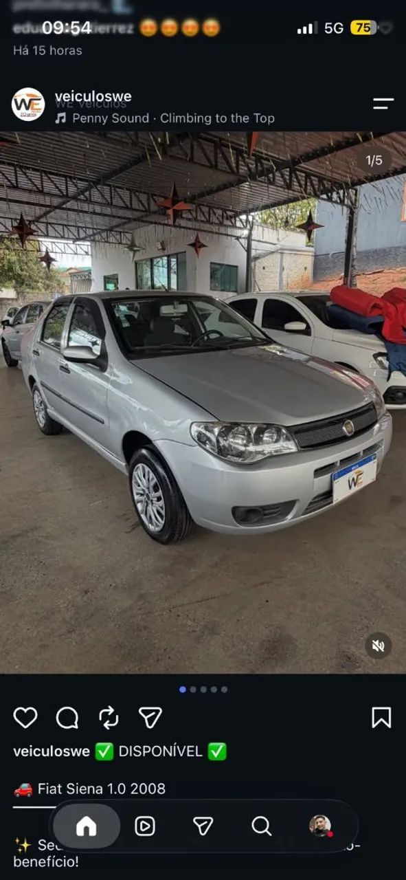 Fiat Siena Siena 1.0/ EX 1.0 mpi Fire/ Fire Flex 8v 2009