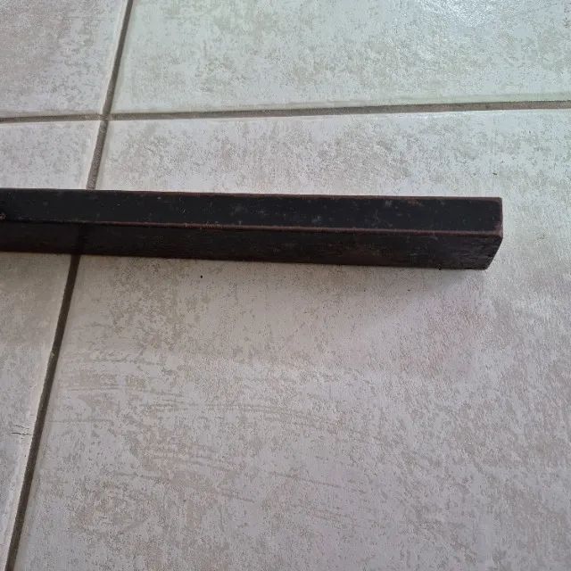 Mesa de escritório de ferro e MDF - Foto 3