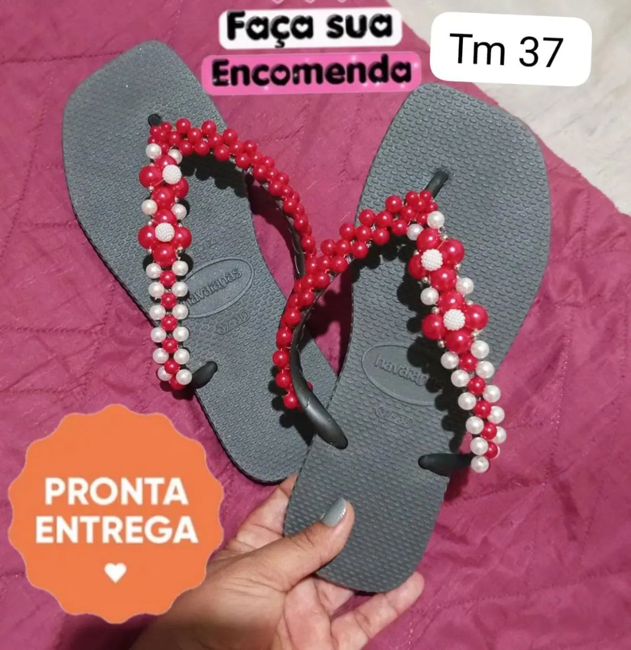 Sandália decorada  - Foto 2