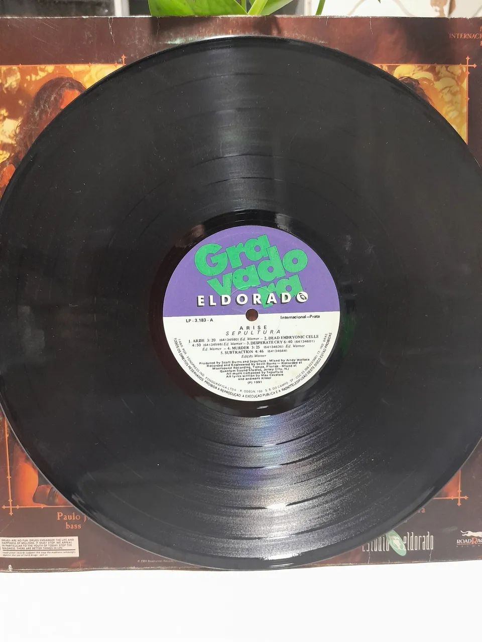 Vinil histórico sepultura - Foto 3